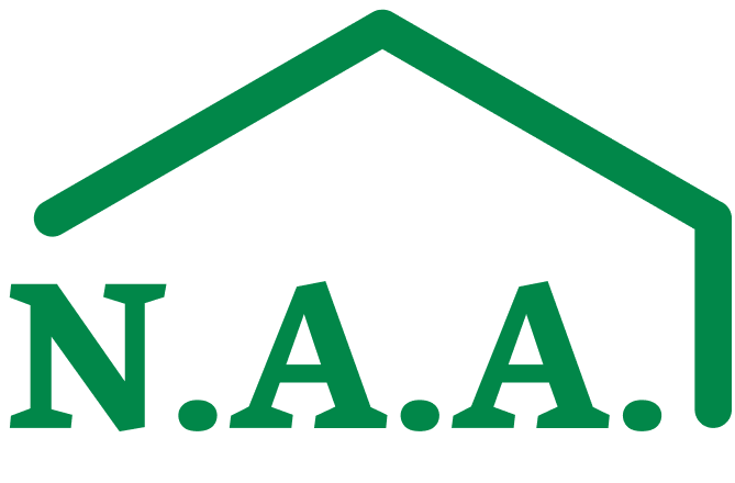 n.a.a. logo forest green n.a.a. logo forest green